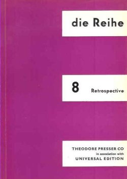 画像1: （英） 『DIE REIHE』 Vol.8: Retrospective　☆終刊号■Theodore Presser Co./ Universal刊　1968年
