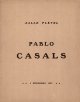  [仏] パブロ・カザルス独奏会プログラム ■ 於サル・プレイエル（パリ）　1927年12月
