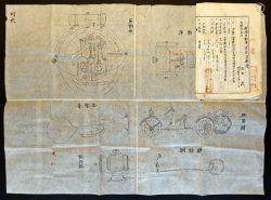 画像1: ある三重県人による「軽便自動車乗客運輸願」■ 大正7年