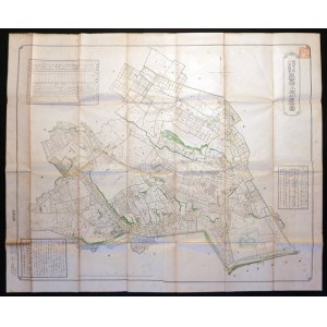 画像: 東京市小石川区全図 明治二十八年十二月調査 ■ 東京郵便電信局　明治38年