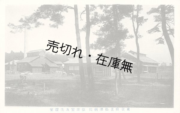 画像1: 開院記念「東京府立松澤病院絵葉書」十二枚 ■ 所在地：荏原郡松澤村　大正8年頃