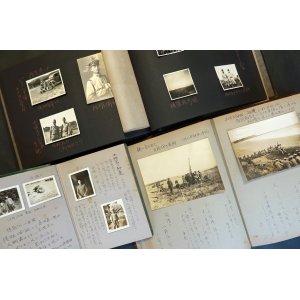 画像: 千葉市小中台町「陸軍防空学校」幹部候補生某氏旧蔵アルバム三冊 ■ 昭和14〜18年
