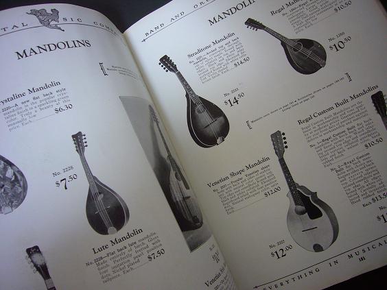 画像: （英）コンチネンタル・ミュージック・カンパニー楽器カタログ■アメリカ刊　1933年頃