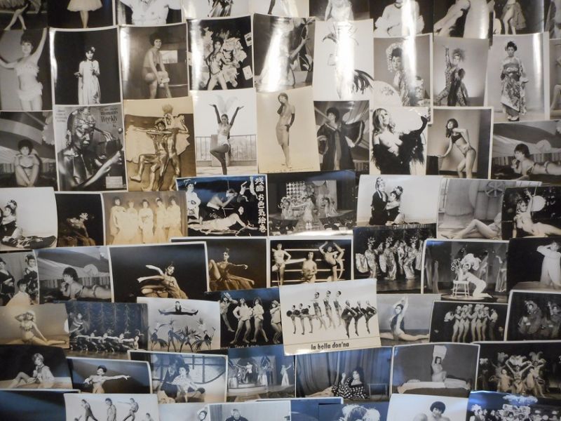 画像: 「ストリッパー」宣材モノクロ写真138枚一括 ■ 昭和43年頃