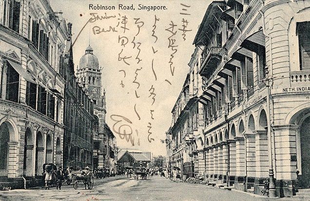 画像: 「在シンガポール日本人」 自筆葉書７７通 ■ １９０５年頃〜１９４０年頃