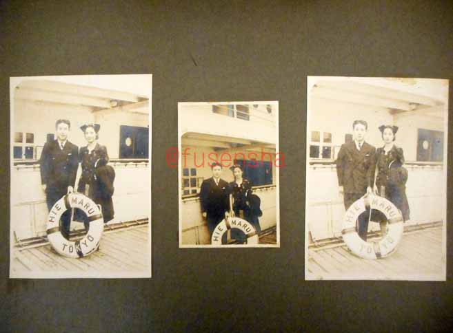 画像: ある若き日本人夫妻による欧米旅行アルバム ■ 1938年9月〜1939年2月