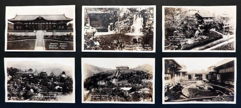 画像: [英] 絵葉書「HISTORY OF YAMASHIRO－JAPANESE GARDEN」八枚　☆日本庭園「山城」■ ハリウッド刊　戦前