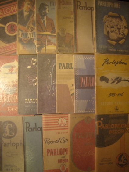 画像: (英)“PARLOPHONE”年刊レコードカタログ 1929〜1952年内17冊一括■英パーロフォン