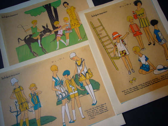 画像: (仏) 『Les Enfants Très parisiens』 1926-No.2■子ども服特集号　◎アール・デコ期の高級女性ファッション誌
